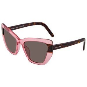 PRADA SPR 08V Pink Cat Eye Sunglasses